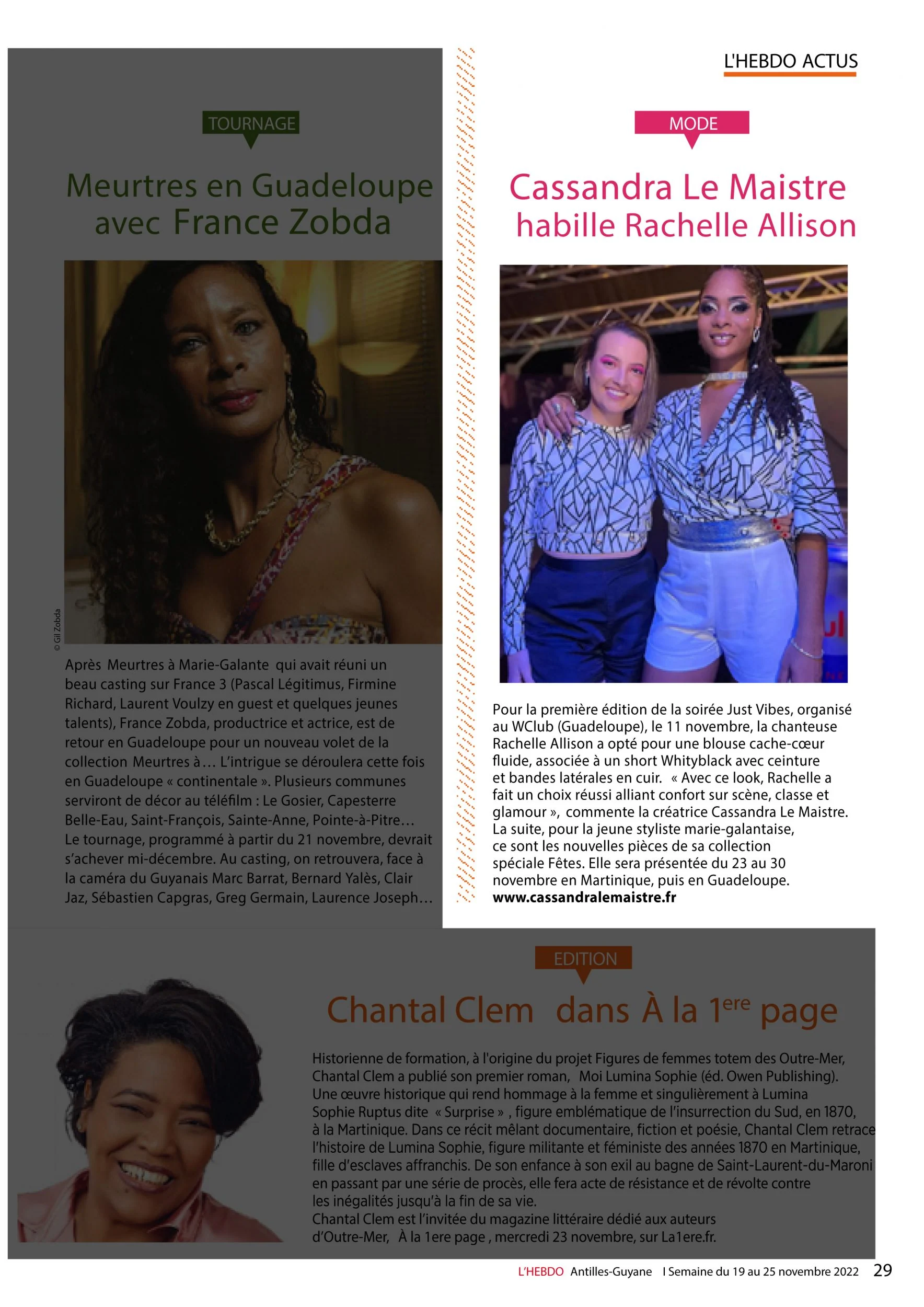 Cassandra Le Maistre X Rachelle Allison — photographie 5