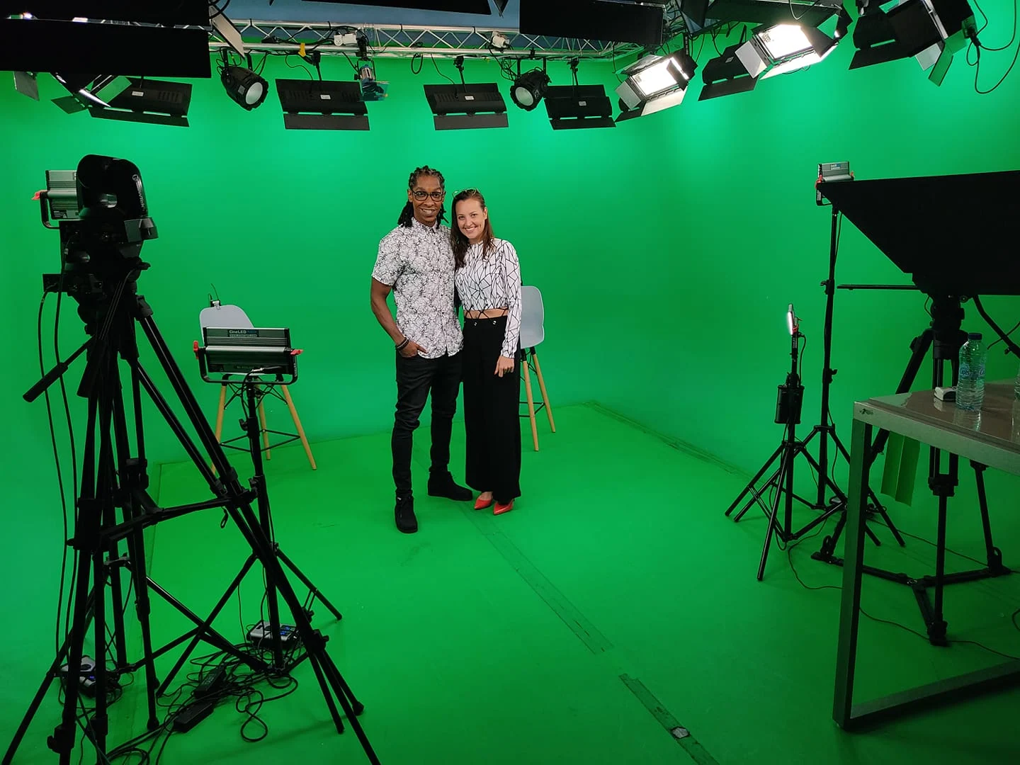 Passage TV pour Cassandra Le Maistre ! — photographie 2