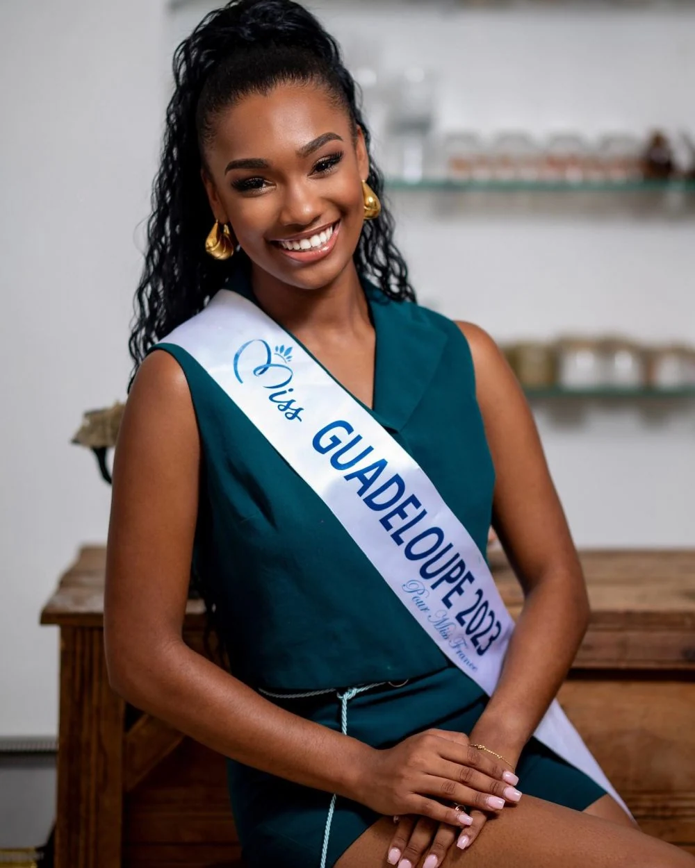 Cassandra Le Maistre X Jalylane, Miss Guadeloupe 2023 — photographie des archives