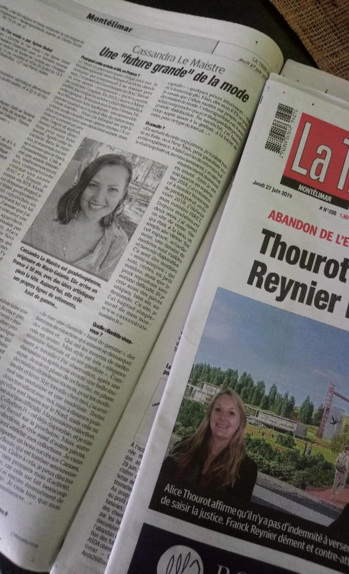 Cassandra Le Maistre est dans la presse — photographie des archives