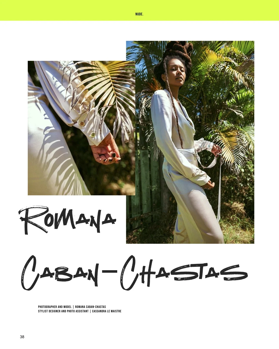 Cassandra Le Maistre est dans Nude. magazine ! — photographie des archives