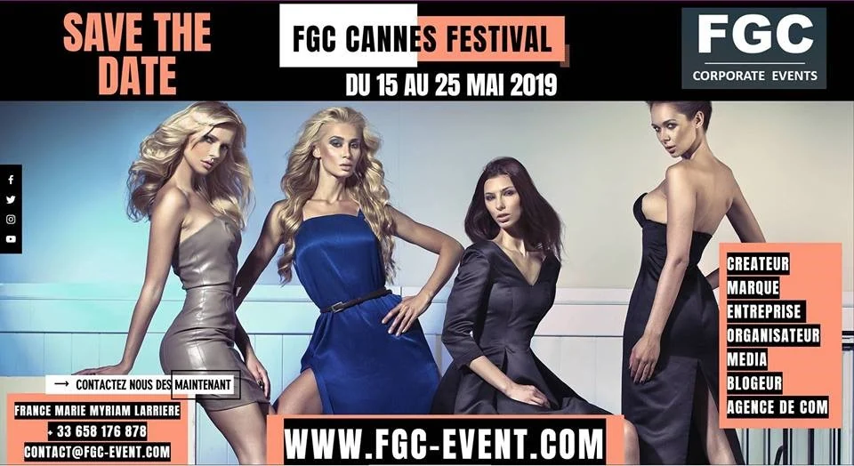 Festival de Cannes – Cassandra Le Maistre du 17 au 19 mai 2019 — photographie des archives