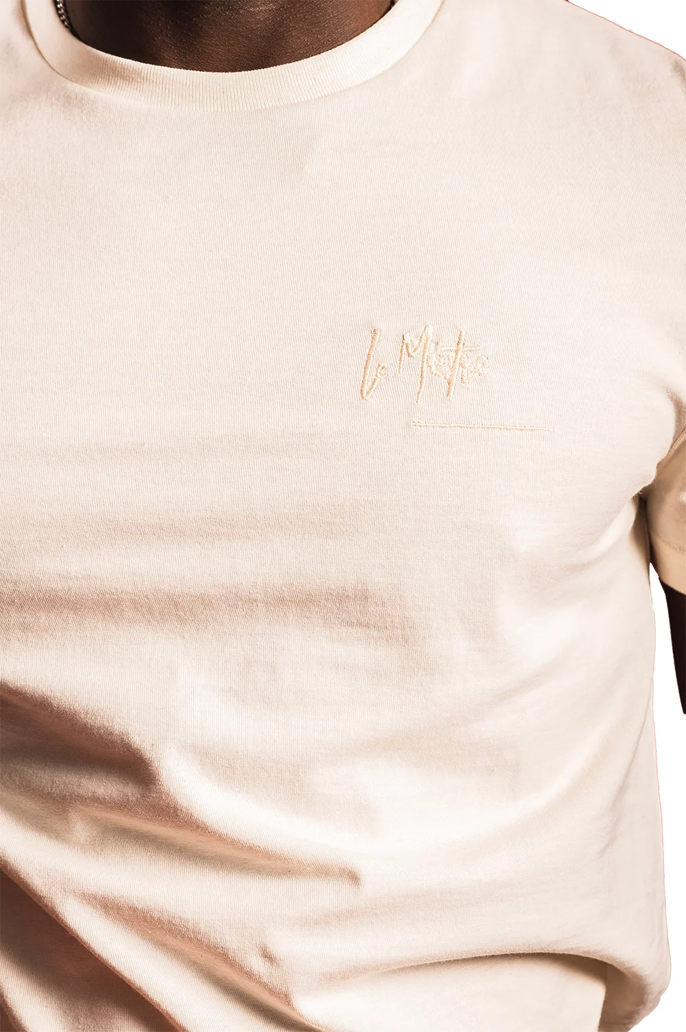 Tee-shirt crème homme — vue 5