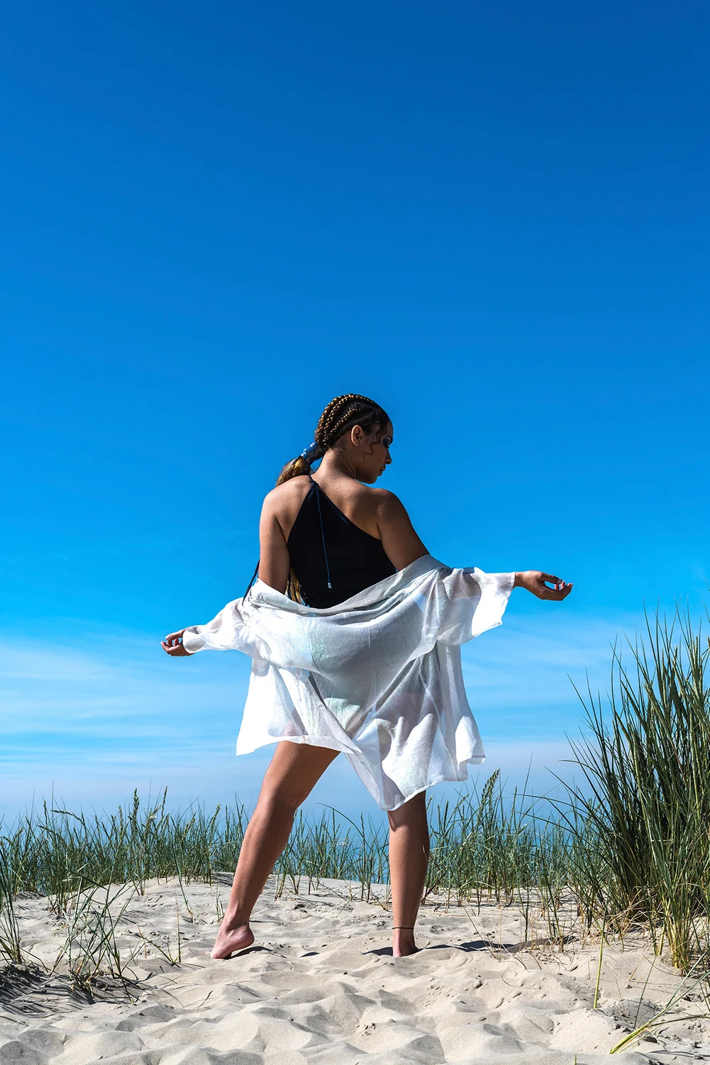 Kimono Écume d'eau — vue 4