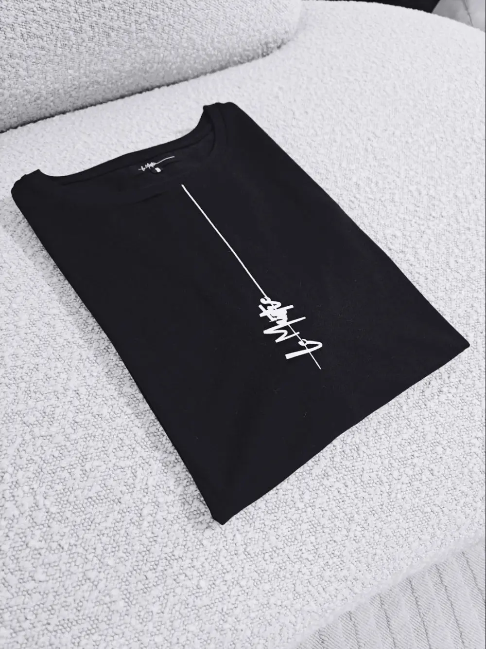 T-shirt noire Le Maistre