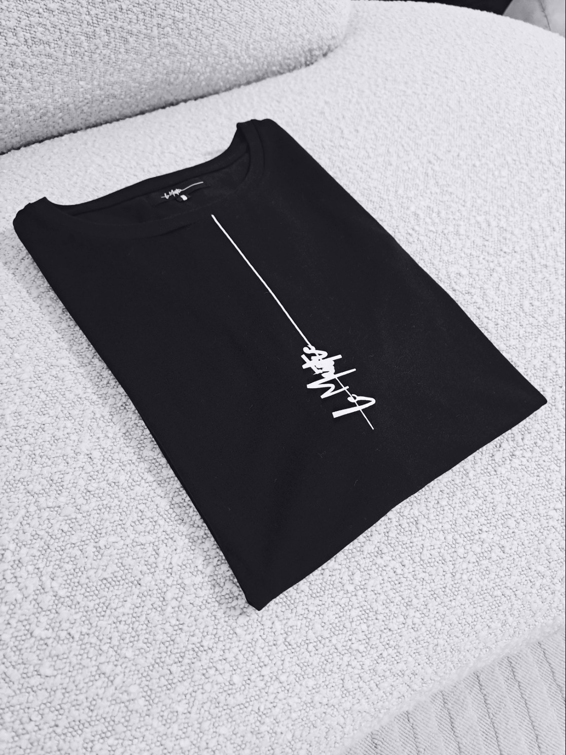 T-shirt Graphique LRG Homme Noir Panda Artiste - Taille M - Occasion Très Bon état