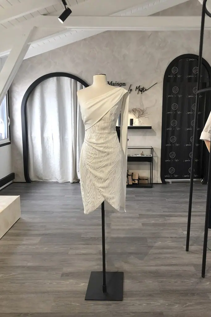 jacquard et crepe de soie